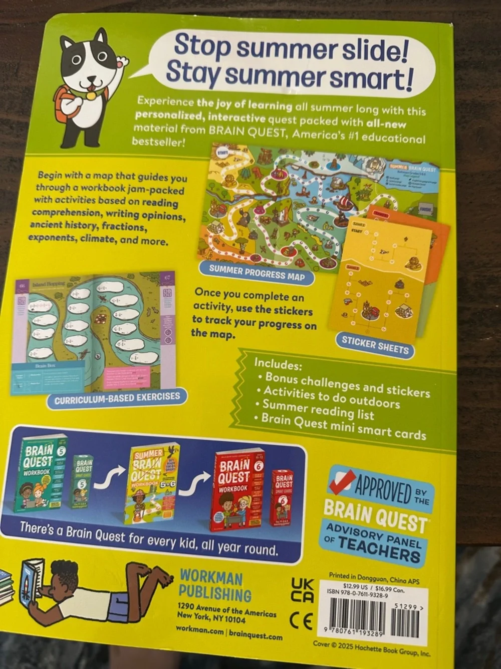 Summer Brain Quest Workbook for Grades 5 & 6 - new